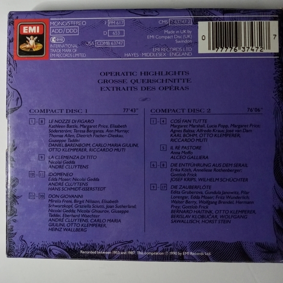 Mozart Edition: Opera CD - Picture 3 of 4